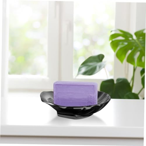 ABOOFAN 2pcs Elegant Sturdy Plastic Soap Dish Set