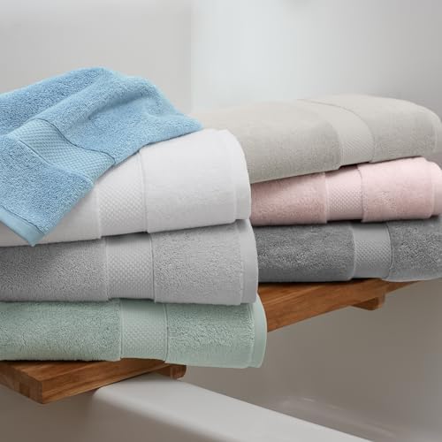 Aston Arden Egyptian Bath Towels - 2 Pack Light Grey