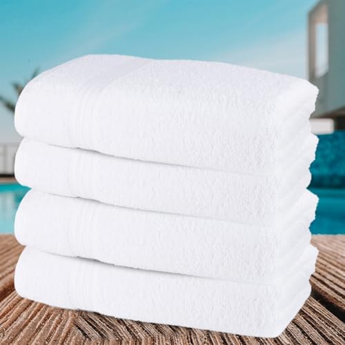 Textila Bath Towels - 27x54 Inch Pack of 4