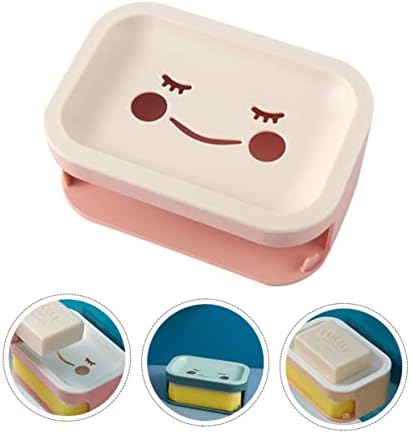 Double Layer Wall-Mounted Soap Holder for Bathroom and Kitchen