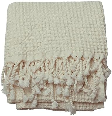 Pskl Turkish Organic Cotton Waffle Bath Towel