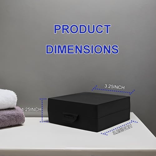 Elimeta Soap Holder 2 Pack - Waterproof Travel Case with Lid