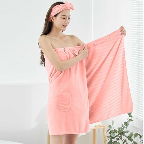 Microfiber Bath Towel Wrap for Women - Quick Drying Super Absorbent