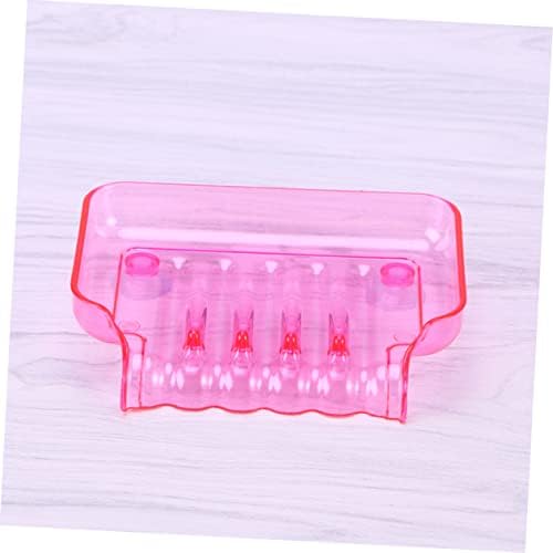 CONGARTENO Bathroom Waterfall Soap Dish with Clear Sponge Holder 1