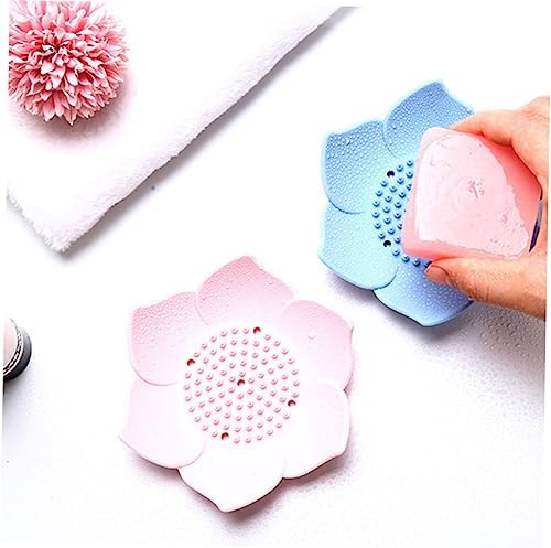 MAGICLULU 2 Pcs Silicone Soap Dish Holder for Shower Wall