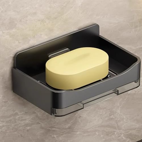 Lightweight Soap Dish with Drainage for Bathroom Countertop Hotel