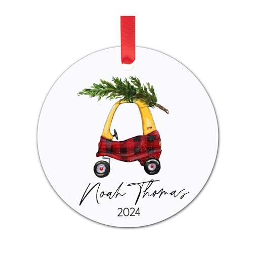 Babys First Christmas Ornament 2024 - Personalized Keepsake 1