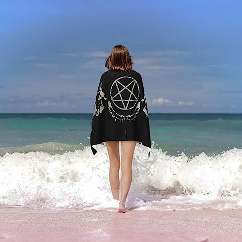 Gizmac Satanic Occult Wiccan Microfiber Bath Towel