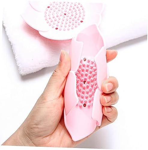 MAGICLULU 2 Pcs Silicone Soap Dish Holder for Shower Wall