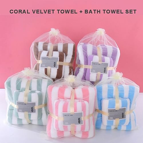 Scceatti Extra Large Soft Microfiber Bath Towel Set