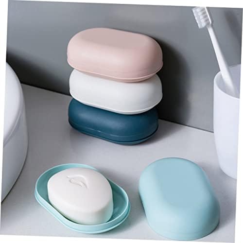Zerodeko 8-Pack Travel Soap Holder Plastic Case