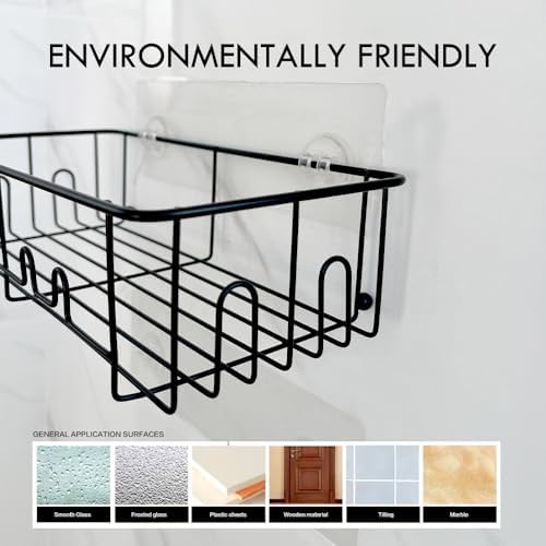Leeda 2-Tier Soap Dish Holder Shower Caddy Organizer
