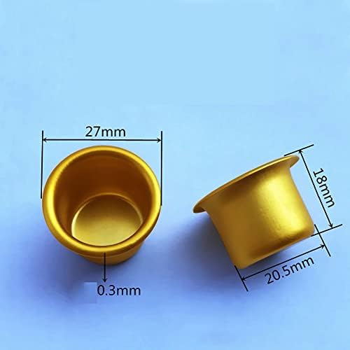 20 Pcs Aluminum Candlestick Holders