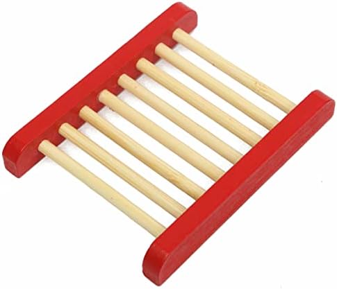 Acofuns Portable Shower Soap Wood Dish Tray Holder
