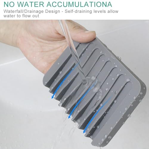 Loyliawa Soap Dish Foldable Twist Resistant