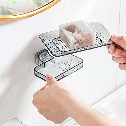 Perforated Wall Hanging Soap Dish - Space-Saving Sink Shelf Organizer