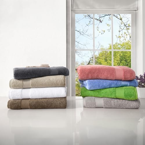 Classic Turkish Towels CTT - 6 Piece Luxury Set 100 Turkish Cotton