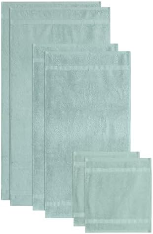 SALBAKOS Luxury 6-Piece Towel Set 100 Turkish Cotton