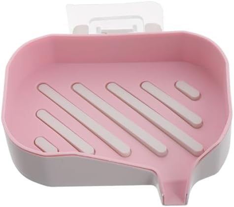 VALICLUD Wall Mounted Soap Dish with Hook for Bathroom