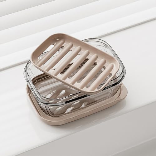 Travel Soap Case with Leakproof Lid and Drainage