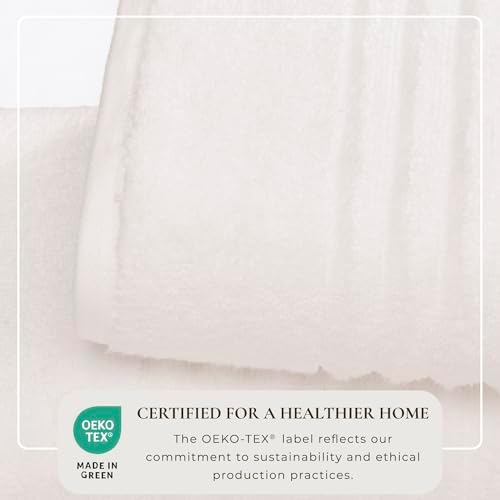 Great Bay Home Blush Bath Towel Set - 6 Piece Luxury Cotton