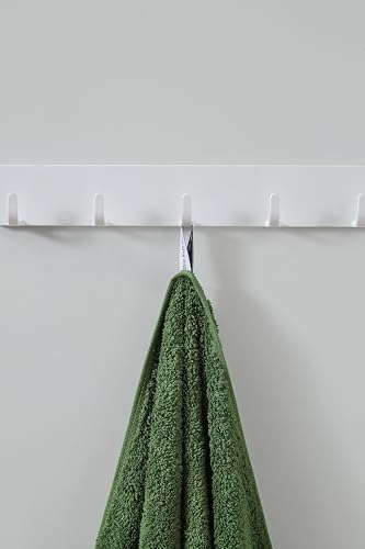 Aibaser Premium Cotton Bath Towels Set 27 x 54 Inches Green