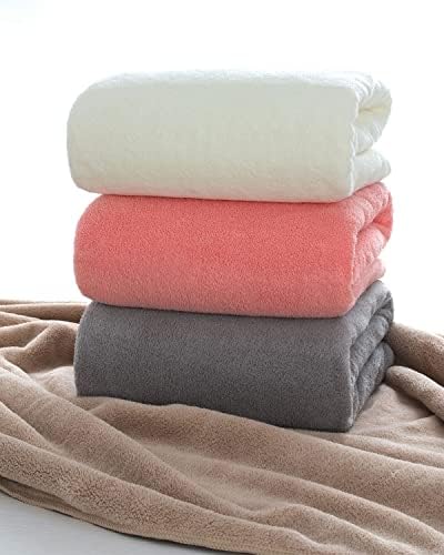 Lumimi 4-Piece Dark Grey Microfiber Bath Towel Set