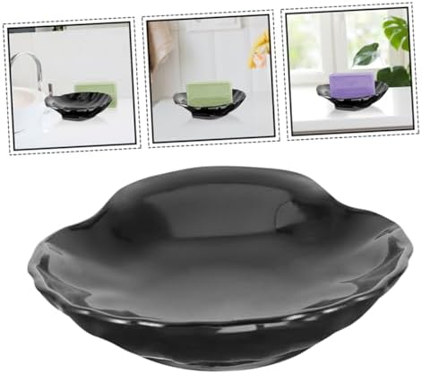 LIFKOME 2Pcs Shell Soap Dish Elegant Organizer