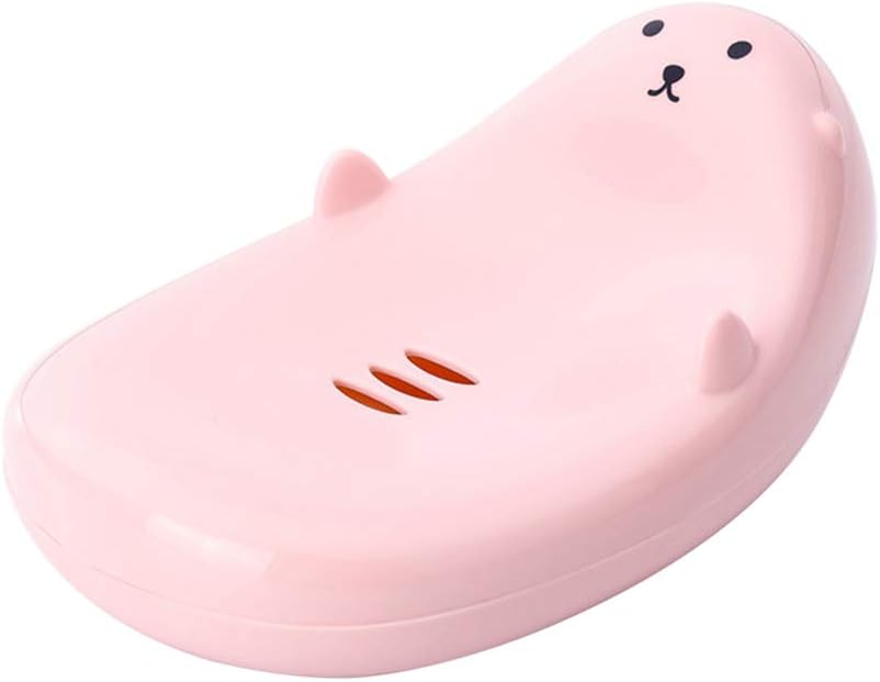 Cabilock Round Soap Dish Holder for Bathroom 1