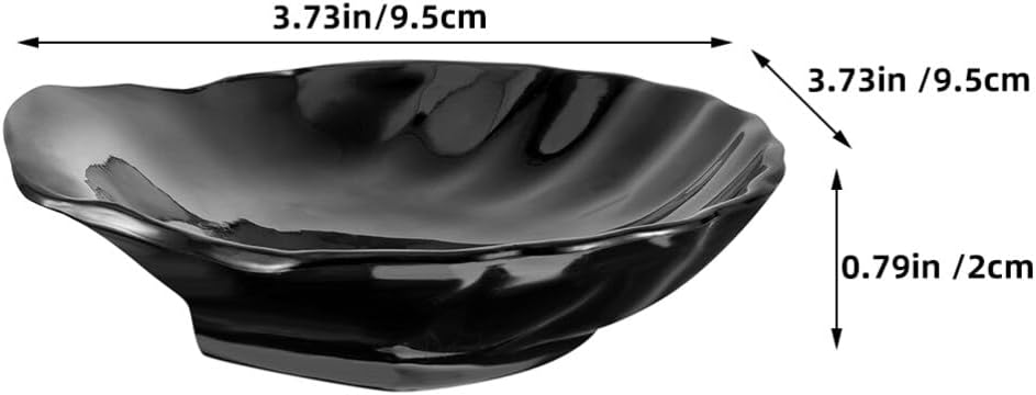 Luxshiny 2pcs Shell Shaped Soap Dish Elegant Holder Non-Slip Reusable Plastic