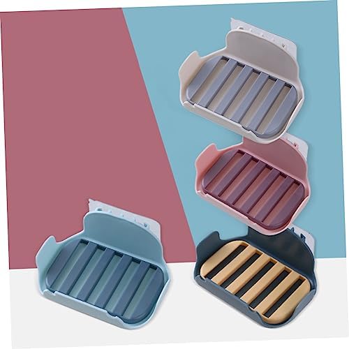 MAGICLULU 2pcs Double Layer Soap Holder for Bathroom