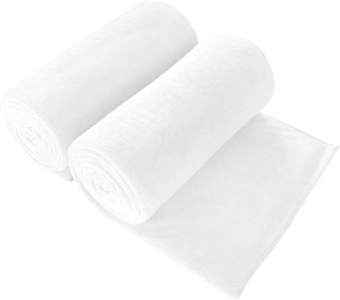 JML Microfiber Bath Towels 2 Pack 40x80 Inch Oversized