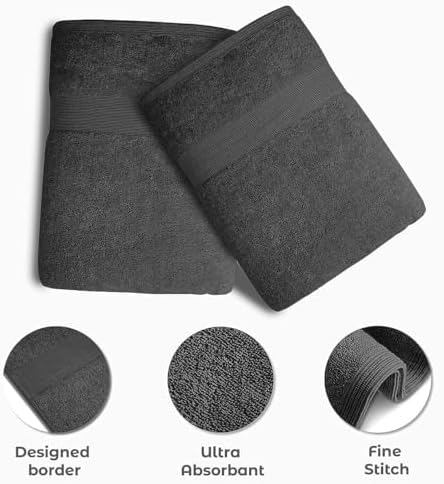 Softolle Luxury Bath Towels Set of 4 27 x 54