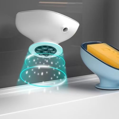 FABEILAI Suction Cup Soap Holder Pink No Drill Easy Install