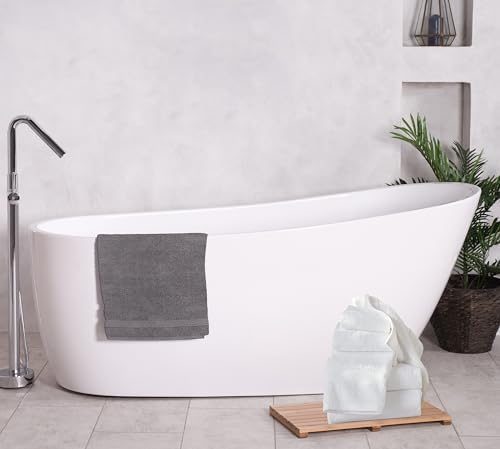 A1 Home Collections Charcoal Bath Towel 500 GSM