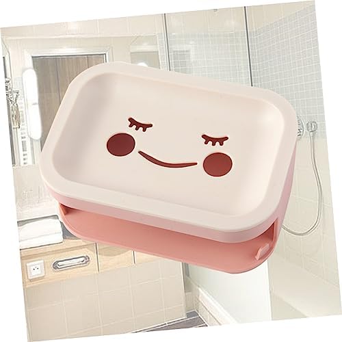 BRIGHTFUFU Double Layer Soap Holder for Bathroom and Kitchen