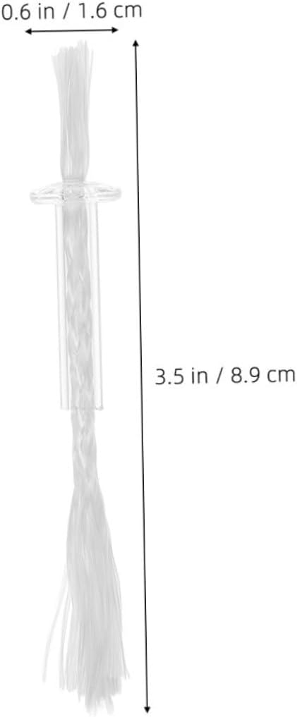 FUNOMOCYA Pcs Fiberglass Wick Replacement for Oil Lamps and DIY Candles