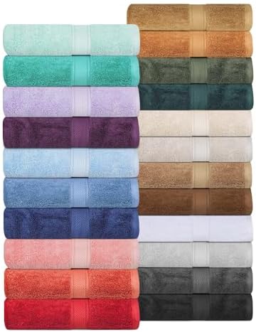 Superior Egyptian Cotton Pile 6-Piece Towel Set