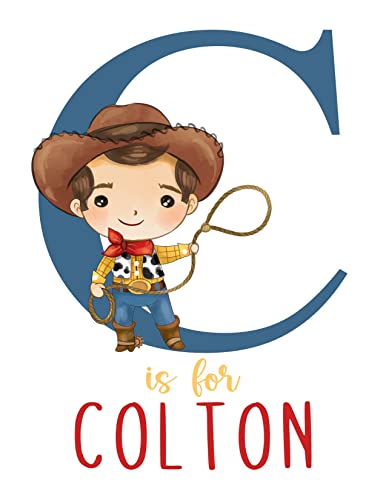 Watercolor Woody Toy Story Personalized Print 1