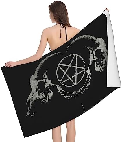 Gizmac Satanic Occult Wiccan Microfiber Bath Towel