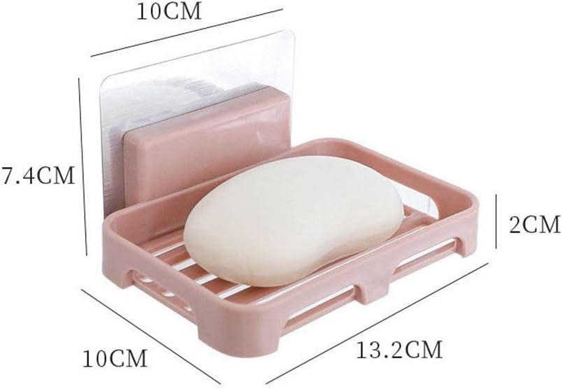 1PCS Plastic Soap Box Bathroom Soap Holder with Drainage