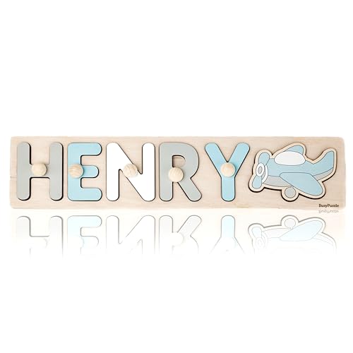 Personalized Wooden Name Puzzle with Engraving