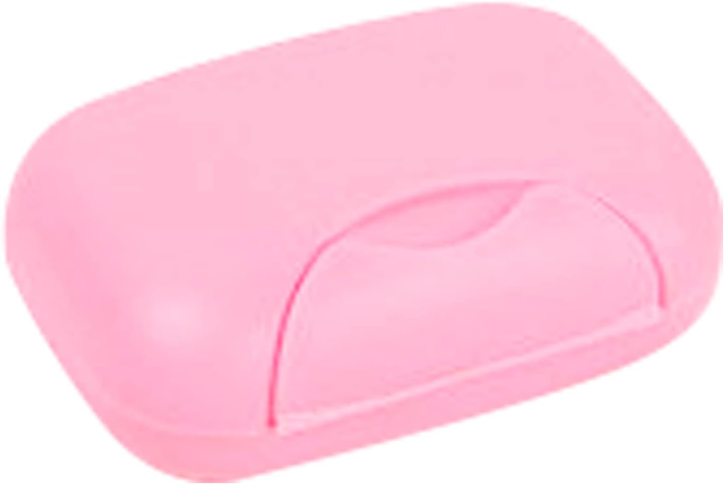 Senrusa Clear Travel Soap Dish with Lid - Leakproof and Portable