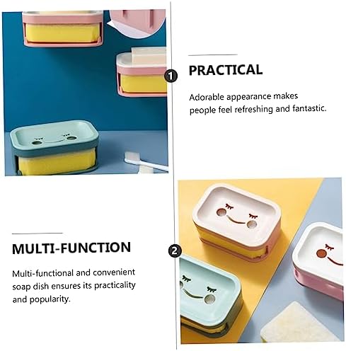 FELTECHELECTR Double Layer Soap Dish with Drainage