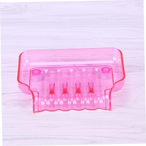 Bathroom Waterfall Soap Dish with Two Suckers