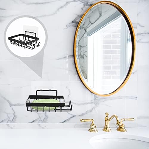 Alipis Wall-mounted Soap Holder Bar Dish for Shower and Kitchen