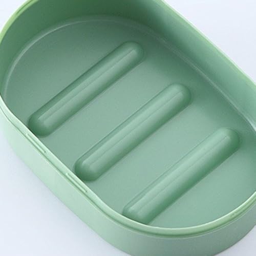 Travel Soap Box Holder Case - Leak Proof Portable Soap Container Pink
