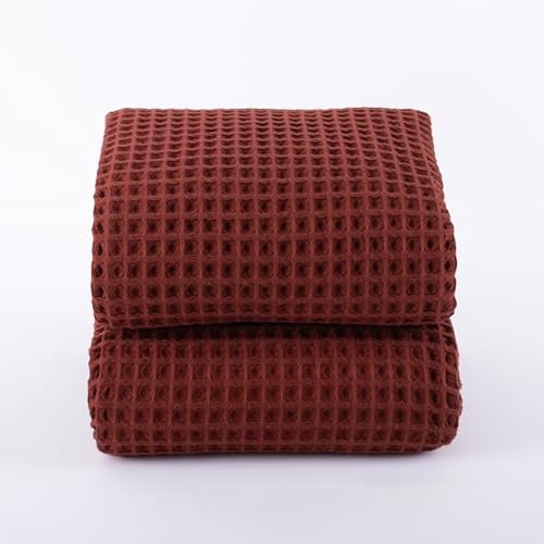 Pskl Turkish Cotton Waffle Bath Towels Pack of 2 1