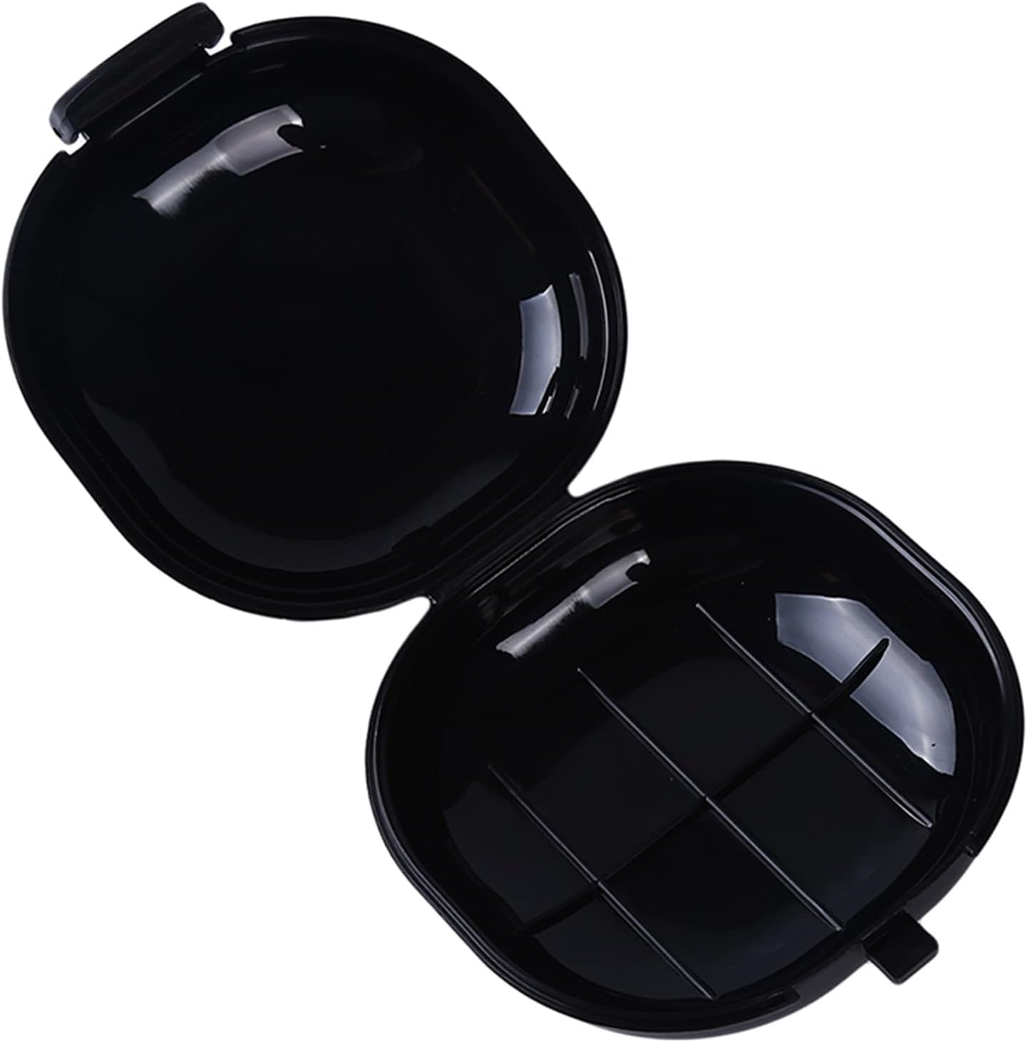 ShanLily Portable Soap Holder With Lid Black 1