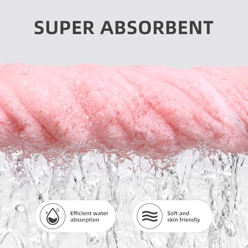 ANKING 40x80 Inch Bath Sheets Set of 6 Super Soft Quick Dry